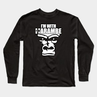 Harambe Gorilla Long Sleeve T-Shirt